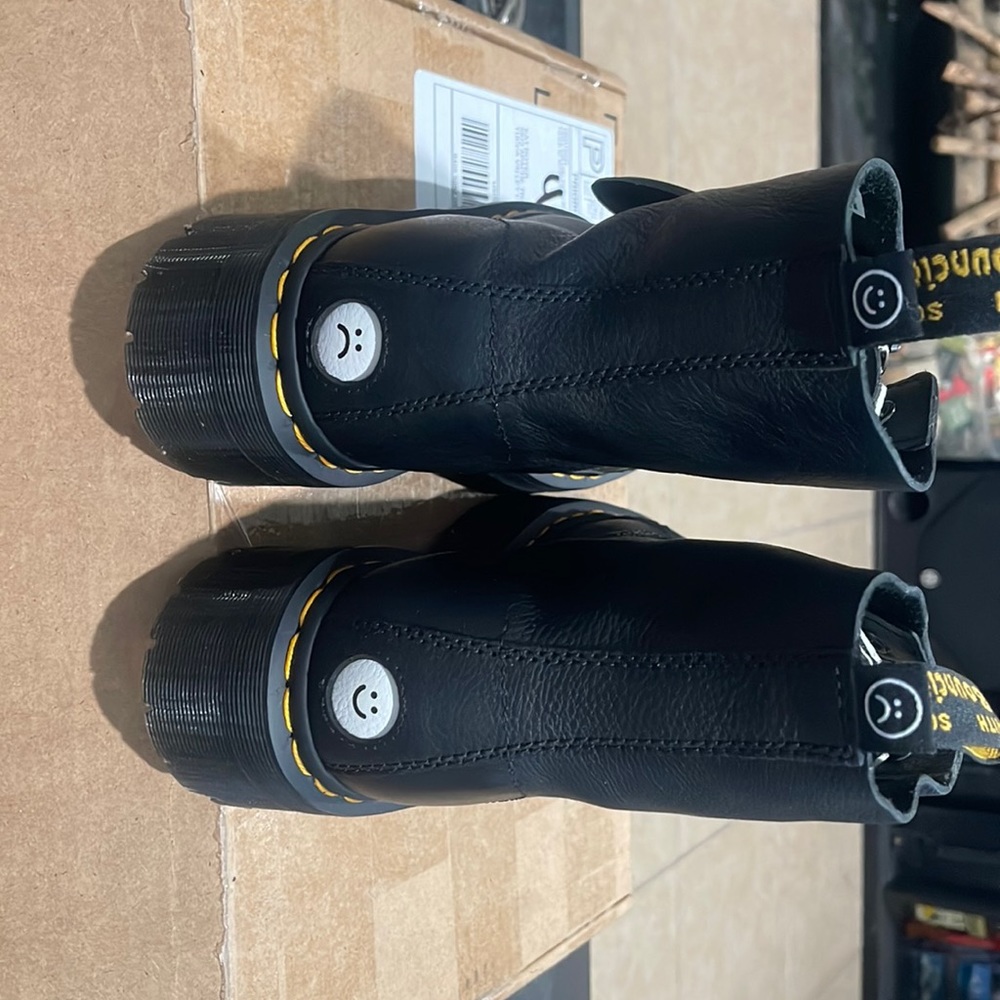 Lazy Oaf and Dr.Martens collab platform boots